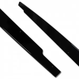 Seitenleisten-Erweiterungen geeignet für BMW 3 E90/E91 05-11 E92/E93 06-14 Glänzend Schwarz aus ABS-Kunststoff 2 Stück-image-6337035