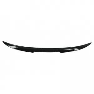Spoiler de portbagaj potrivit pentru BMW 3 F30 11-19 Sedan M4 Look Lipspoiler Negru Lucios din Plastic ABS-image-6337116