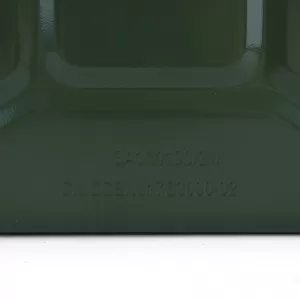 canistru metalic de 10L pentru rezervă de combustibil benzină motorină cu cioc verde-image-6337204
