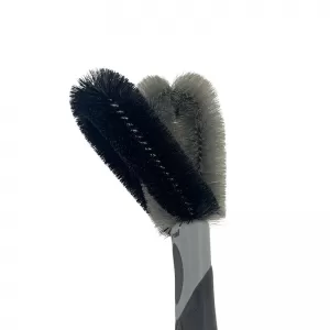 Brush suitable for Wheels Feral Detailing Pro with Double Head 35cm Grey-image-6337286