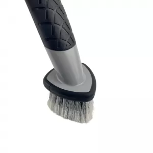Brush suitable for Wheels Feral Detailing Pro with Double Head 35cm Grey-image-6337287
