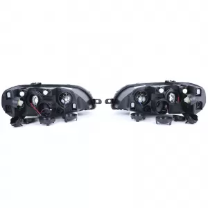 Headlights black right left for Fiat Punto 03-05-image-6337323