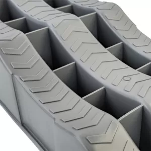 2x Stufenkeile Auffahrkeile Rampen Grau für Wohnwagen Wohnmobil Caravan-image-6337334