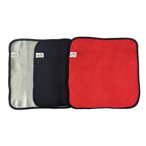 Microfiber Drying Towel Detailing Pro Feral 35X35cm Set 3 Pcs-image-6337404