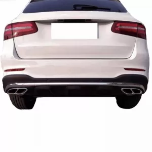 Muffler Tips Chrome A Design Look Suitable for Mercedes-Benz W212 FL W166 C292 W117 W205 X253 W253 2 Pcs-image-6337737
