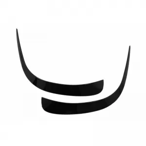 Front Bumper Side Flaps suitable for Mercedes-Benz GLE W167 Coupe 2019+ With A Design Bumper Glossy Black 2 Pieces-image-6337744