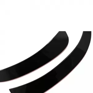 Front Bumper Side Flaps suitable for Mercedes-Benz GLE W167 Coupe 2019+ With A Design Bumper Glossy Black 2 Pieces-image-6337745