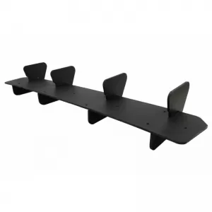 Rear Bumper Diffuser suitable for VW Golf VII (7.5) 17-20 Facelift GTI Version Mat Black 4 Bars From Abs Plastic 1pc-image-6337759