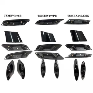 Roof Spoiler suitable for Mercedes-Benz A-Class W176 12-18 5D Hatchback A Design A45 Look Glossy Black From Abs Plastic-image-6337797