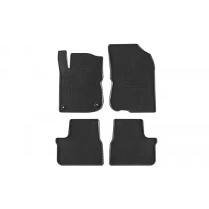 image-74-Rubber Car Mats Geyer & Hosaja suitable for Peugeot 2008 2013-2019 / 208 2012-2019 4 Pieces, Black 859/4C