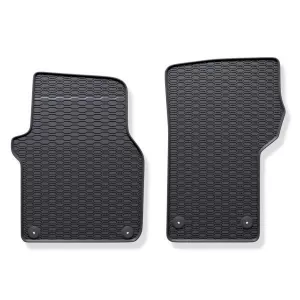Rubber Car Mats Geyer & Hosaja suitable for VW Crafter II, MAN TGE After 2017 2 Piece, Black 890/2C-image-6338274