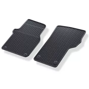 Rubber Car Mats Geyer & Hosaja suitable for VW Crafter II, MAN TGE After 2017 2 Piece, Black 890/2C-image-6338275
