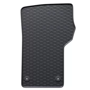 Rubber Car Mats Geyer & Hosaja suitable for VW Crafter II, MAN TGE After 2017 2 Piece, Black 890/2C-image-6338277
