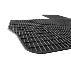 Rubber Car Mats Geyer & Hosaja suitable for Citroen Jumper, Peugeot Boxer, Fiat Ducato After 2006 1 Piece, Black 846/1C-image-6338281