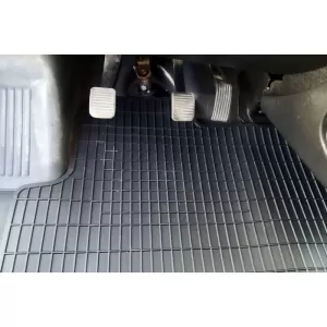 Rubber Car Mats Geyer & Hosaja suitable for Citroen Jumper, Peugeot Boxer, Fiat Ducato After 2006 1 Piece, Black 846/1C-image-6338286