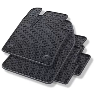 image-23-Rubber Car Mats Geyer & Hosaja suitable for Citroen C5 Aircross 2017+, Peugeot 3008 2016-2024, Opel Grandland X 2017-2024, 4 Pieces, Black 920/4C