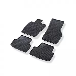 Rubber Car Mats Geyer & Hosaja suitable for Audi A3 8Y - Sportsback 2020+, VW GOLF VIII 8 ETSI MHEV - Hatchback 2019+ 4 Pieces 925/4C-image-6338297