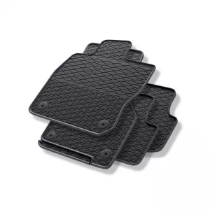 Rubber Car Mats Geyer & Hosaja suitable for Audi A3 8Y - Sportsback 2020+, VW GOLF VIII 8 ETSI MHEV - Hatchback 2019+ 4 Pieces 925/4C-image-6338302