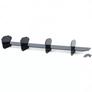 Cup diffuser extension performance black for VW Golf 8 sedan from 2020-image-6338013