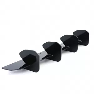 Cup diffuser extension performance black for VW Golf 8 sedan from 2020-image-6338014