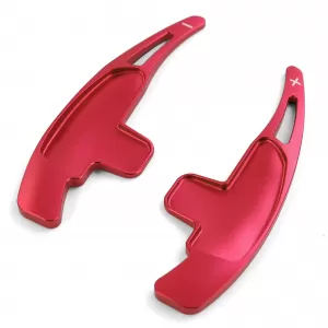 Paddle shifter extension aluminum red for Mercedes AMG A45 W176 C63 W204 E63 W212-image-6338023