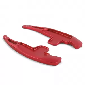 Paddle shifter extension aluminum red for Mercedes AMG A45 W176 C63 W204 E63 W212-image-6338026