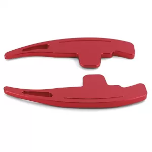 Paddle shifter extension aluminum red for Mercedes AMG A45 W176 C63 W204 E63 W212-image-6338027