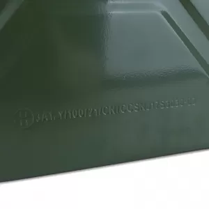 5x 20L Metallkanister für Kraftstoff Benzin Diesel Reserve mit Füllrohr grün-image-6338352