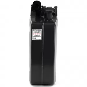 5x20L Metallkanister für Kraftstoff Benzin Diesel Reserve mit Auslauf schwarz-image-6338508