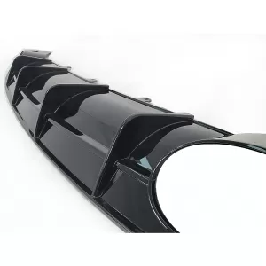 Difusor trasero para Audi A6 4G Facelift 2015-2018 RS6 Diseño solo Parachoques S-Line-image-6339168