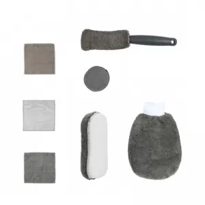 Car Cleaning Microfiber Set 9 Pieces-image-6338876