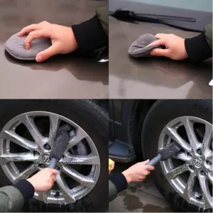 Car Cleaning Microfiber Set 9 Pieces-image-6338879
