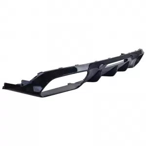 Sport rear diffuser with black tailpipes fits Mercedes CLS C218 2014-2017-image-6338884