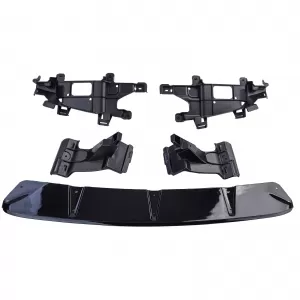 Sport rear diffuser with black tailpipes fits Mercedes CLS C218 2014-2017-image-6338890