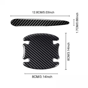 Protective Decoration Sticker Suitable for The Car Handle 8 Pcs