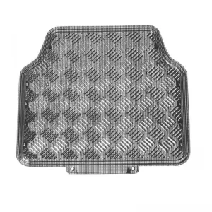 Tapițerie auto universală din aluminiu și carbon 4 bucăți-image-6338984
