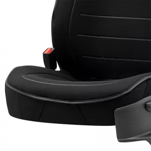 Perna de șezut potrivită pentru Otom Active Line Fabric Lacoste Embossed Black ACTL-101 1 bucată-image-6339031