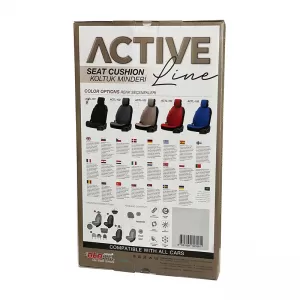 Perna de șezut potrivită pentru Otom Active Line Fabric Lacoste Embossed Black ACTL-101 1 bucată-image-6339034