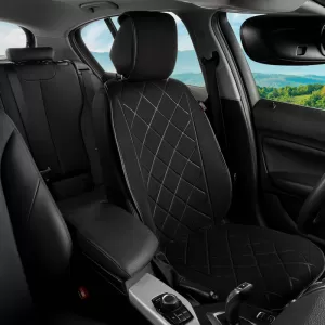 Perna de șezut potrivită pentru Otom Active Pro Fabric Lacoste Embossed Black ACTP-101 1 bucată-image-6339039