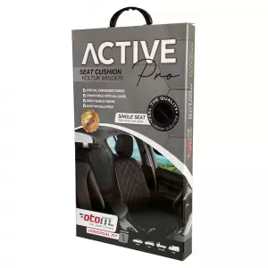 Perna de șezut potrivită pentru Otom Active Pro Fabric Lacoste Embossed Black ACTP-101 1 bucată-image-6339040