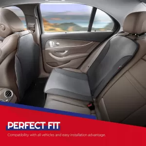 Seat & Back Protector Set Otom Duo Seat Protector Cover Protect Car Upholstery Suitable for The Use of Baby Seats BSP-102 2 Pieces