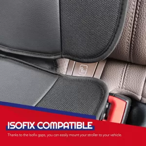 Seat & Back Protector Set Otom Duo Seat Protector Cover Protect Car Upholstery Suitable for The Use of Baby Seats BSP-102 2 Pieces