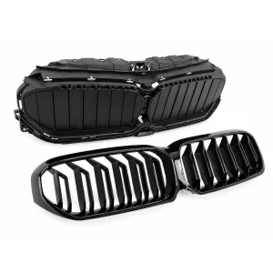 Body Kit per BMW Serie 5 G30 LCI 2020+ M5 Look Griglie Minigonne laterali Silenziatore Punte-image-6352501