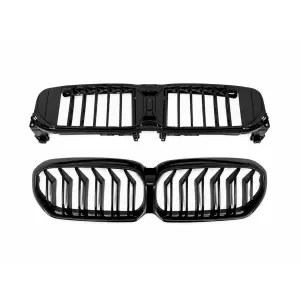 Body Kit per BMW Serie 5 G30 LCI 2020+ M5 Look Griglie Minigonne laterali Silenziatore Punte-image-6352502