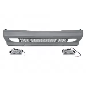 Vorderseite Stoßstange für Mercedes 190 Serie W201 1989-1993 Limousine mit Prallstreifen-image-6342149