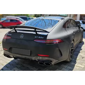 A Design black exhaust tips type GLE63 suitable for Mercedes GLE W167, GLS X167 after 2019, GLE Coupe C167 after 2020, A Design GT X290 after 2018