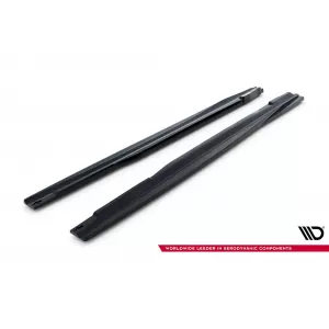 Maxton Design add-ons suitable for Mercedes GLE SUV A Design, A Design-Line W167 2019-2023, after 2023, GLE 53 SUV W167 after 2023, black lacquer