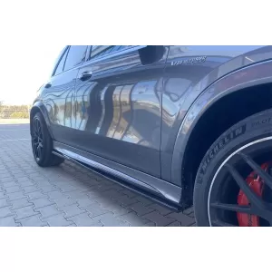 Maxton Design add-ons suitable for Mercedes GLE SUV A Design, A Design-Line W167 2019-2023, after 2023, GLE 53 SUV W167 after 2023, black lacquer