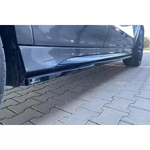 Maxton Design add-ons suitable for Mercedes GLE SUV A Design, A Design-Line W167 2019-2023, after 2023, GLE 53 SUV W167 after 2023, black lacquer