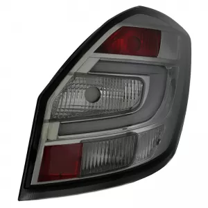 Tailights Set Suitable for Skoda Fabia 07-14 Led Bar Smoke Eagle Eyes